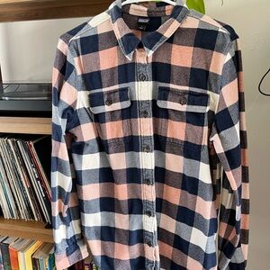 Patagonia Organic Cotton Plaid Flannel